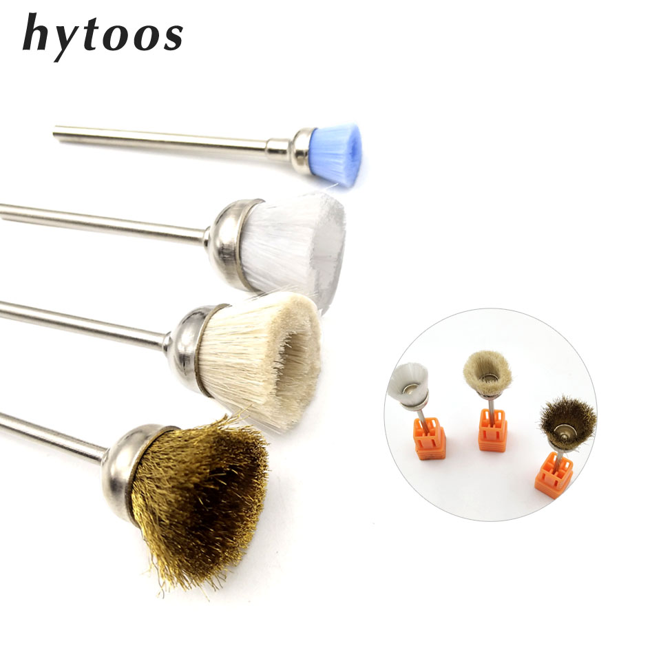 Nail Fan Brush - HYTOOS 1 ADET Tırnak matkap uçları