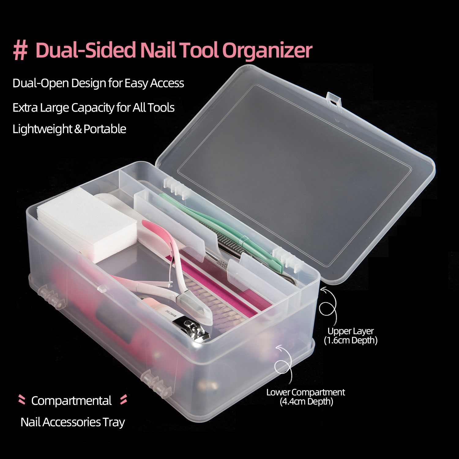 Çift Açık 2 Katmanlı Süper Kap - Nail Fan Brush incelemesi ve fiyatı