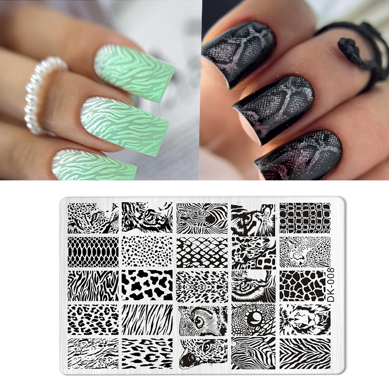 Hayvan Görüntü Yılan Leopar Tı - Nail Art Zebra Design incelemesi ve fiyatı