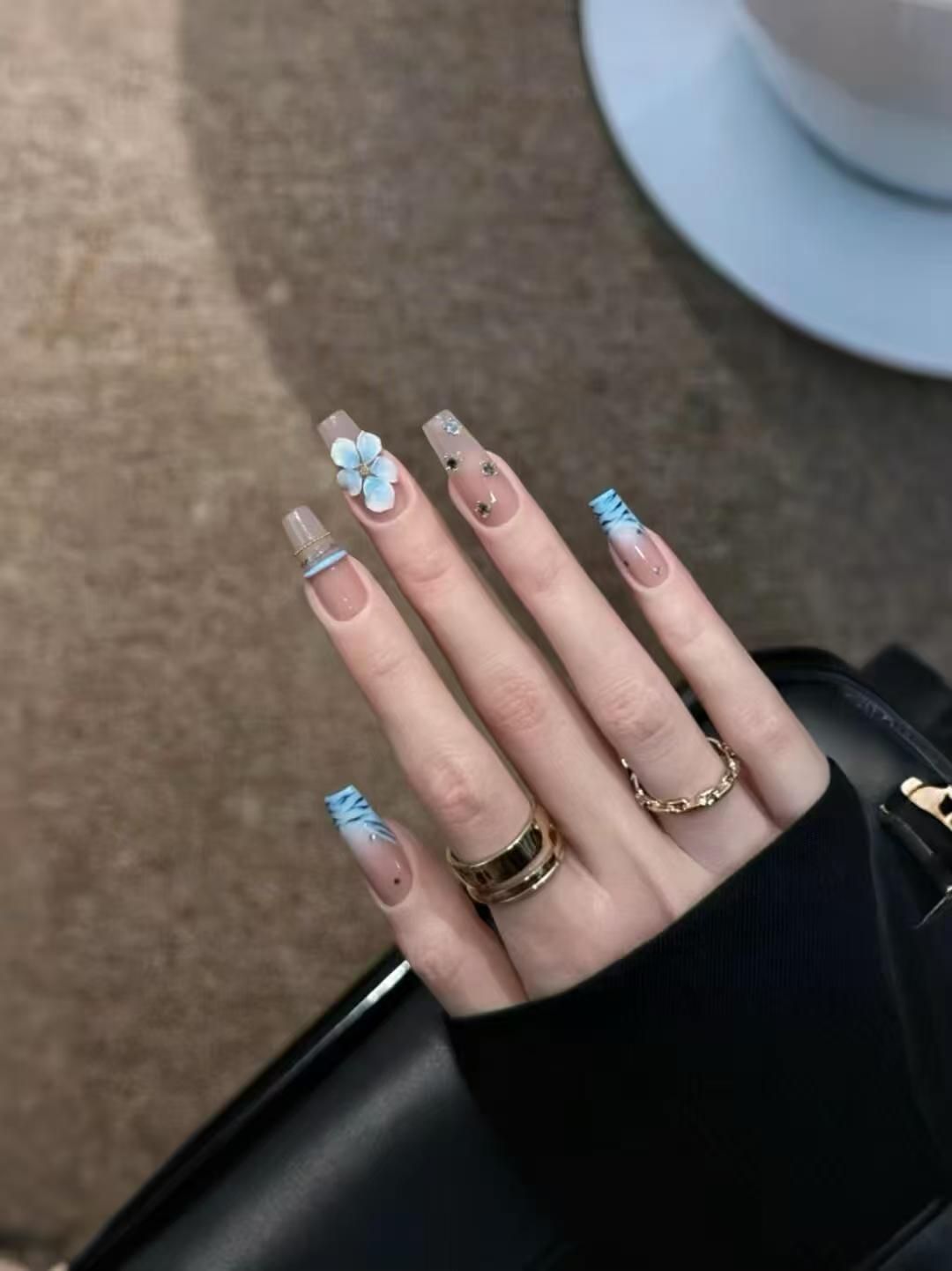 10 adet El Yapımı Orta Boy Tak - Nail Art Zebra Design incelemesi ve fiyatı