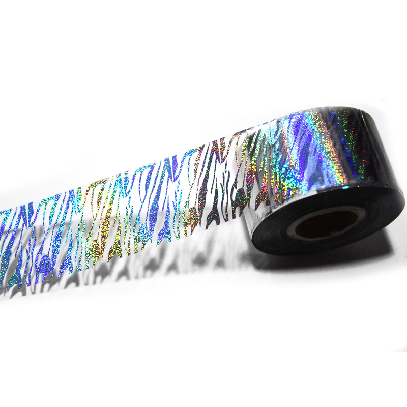 100 metre Holografik Zebra Fol - Nail Art Zebra Design incelemesi ve fiyatı