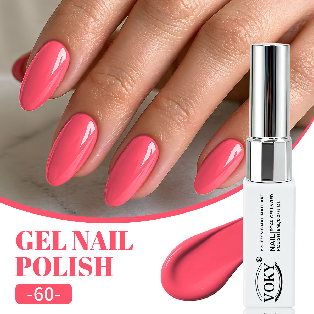 6 parçalı oje seti, sıcak pemb - Nail Art Yellow incelemesi ve fiyatı