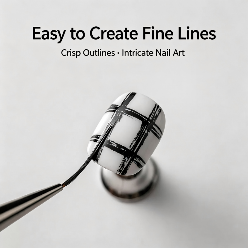 Ultra İnce Uçlu Tırnak Kalemi  - Nail Fan Brush incelemesi ve fiyatı
