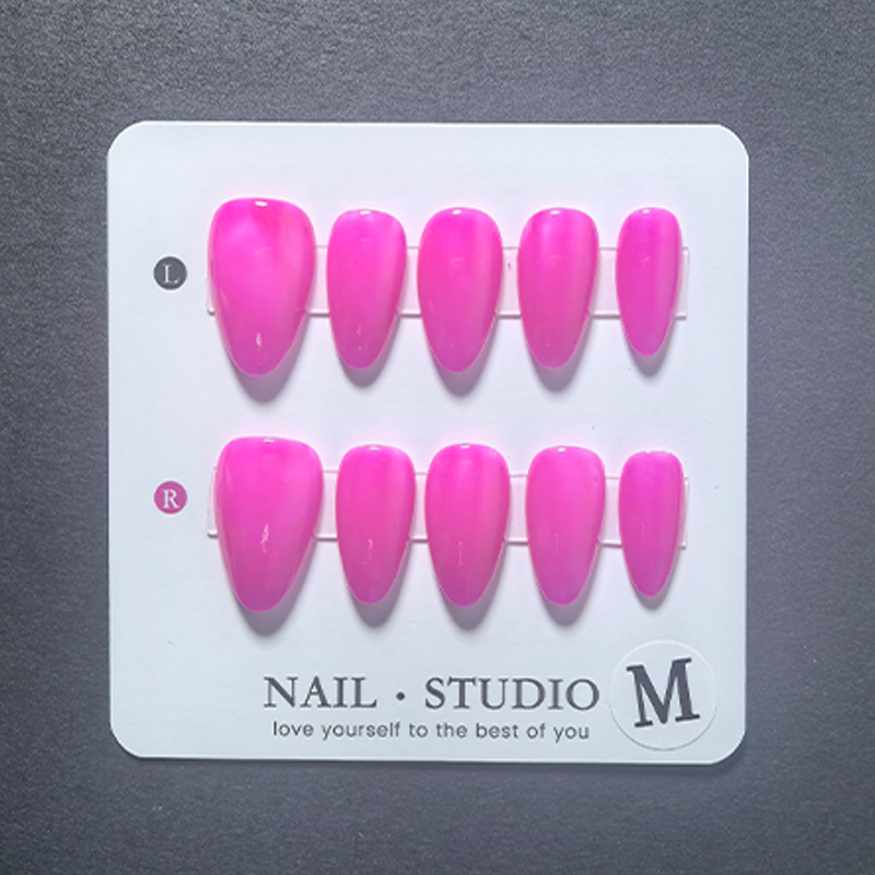 10 adet Badem Şeklinde Takma T - Nail Art Yellow incelemesi ve fiyatı