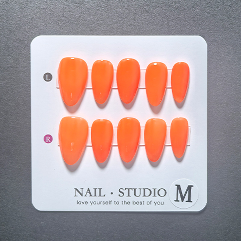 10 adet Badem Şeklinde Takma T - Nail Art Yellow incelemesi ve fiyatı