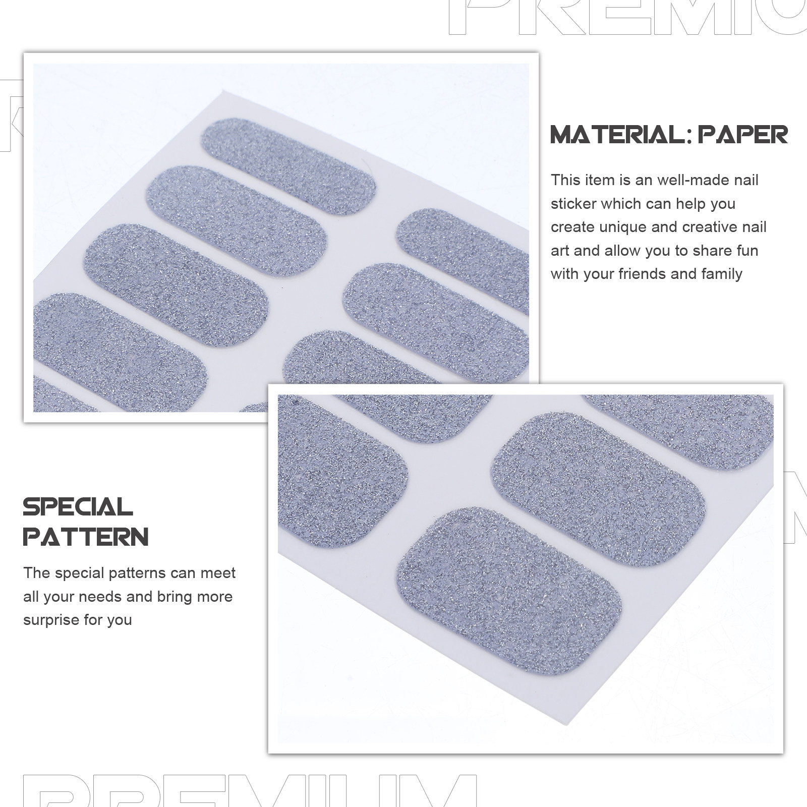 5 Adet Tırnak Sanatı Stickerı, - Nail Art Full Design incelemesi ve fiyatı