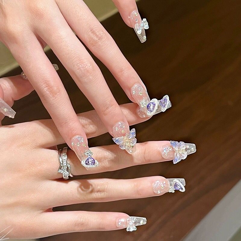 10 adet el yapımı tırnaklar üz - Nail Art Full Design incelemesi ve fiyatı