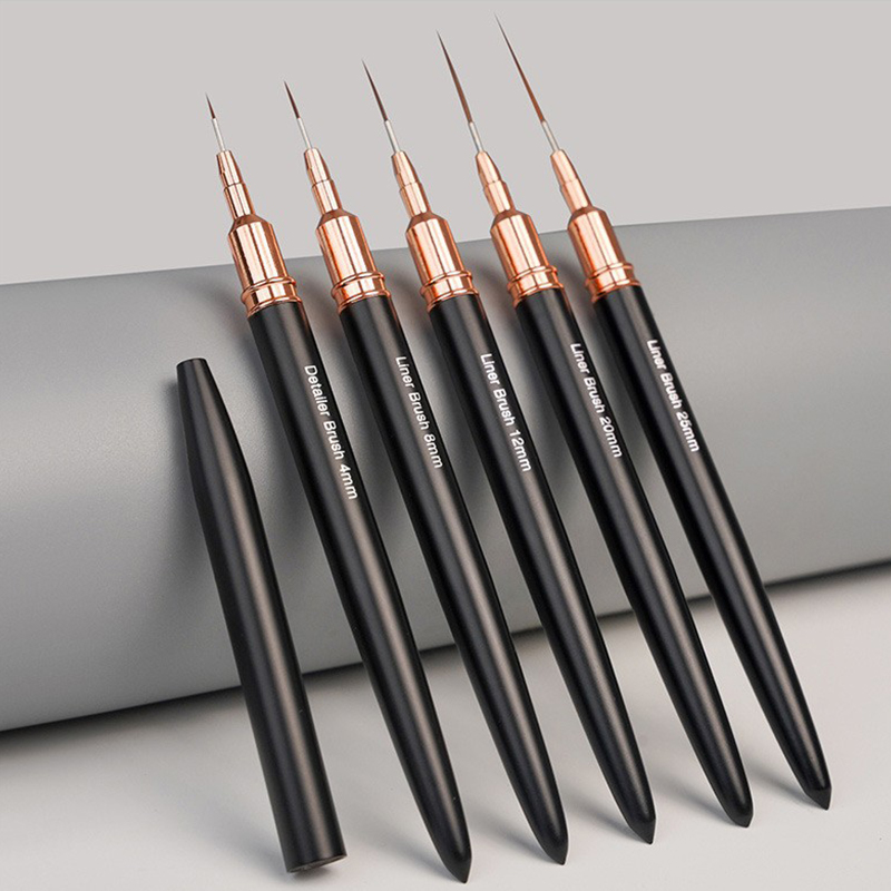 # 5 adet/takım profesyonel tır - Nail Fan Brush incelemesi ve fiyatı