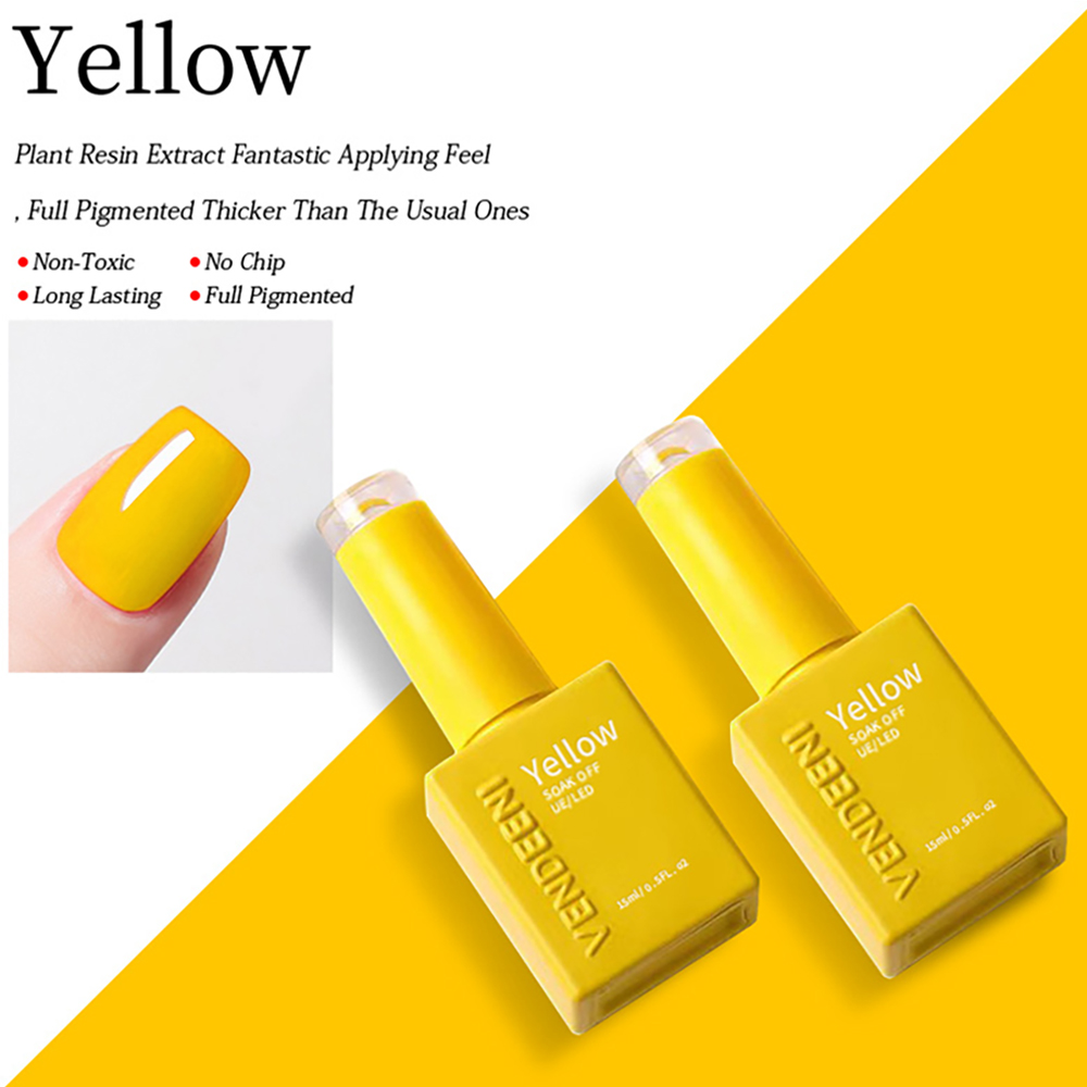 Vendeeni 15ml Siyah Beyaz Kırm - Nail Art Yellow incelemesi ve fiyatı