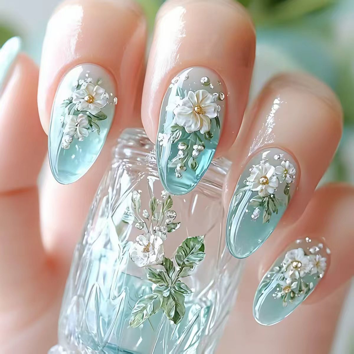 Kadınlar ve kızlar için orta b - Nail Art Flower incelemesi ve fiyatı