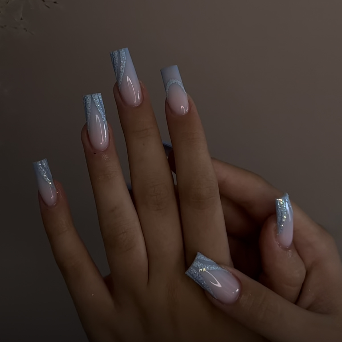 24 adet Uzun Kare Mor Yanlış Ç - Nail Art Flower incelemesi ve fiyatı