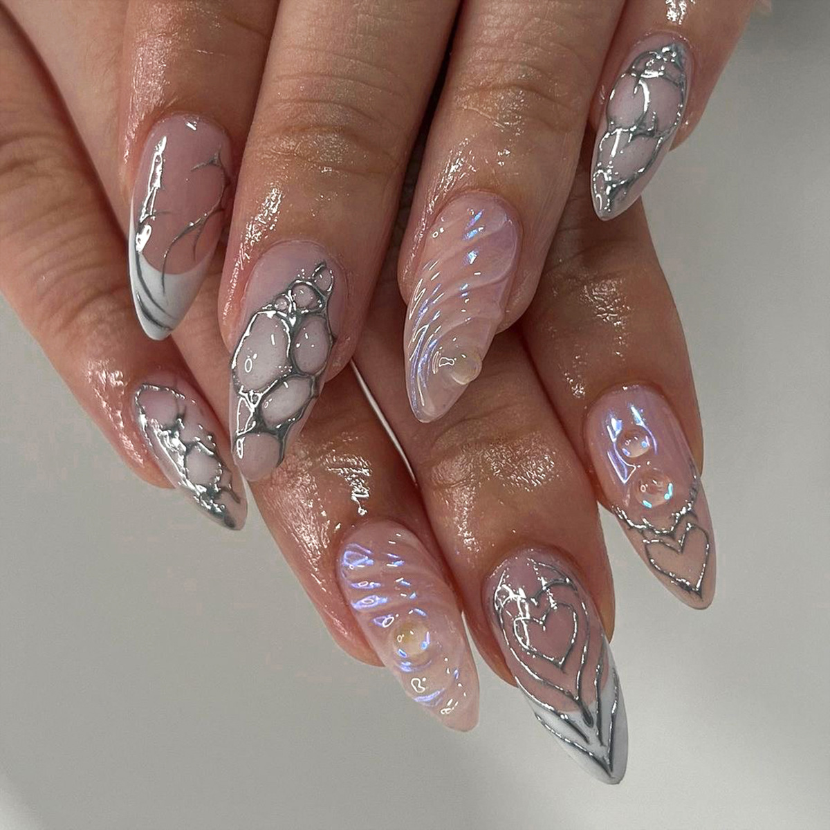 24 Adet Orta Boy Badem Şeklind - Nail Art Full Design incelemesi ve fiyatı